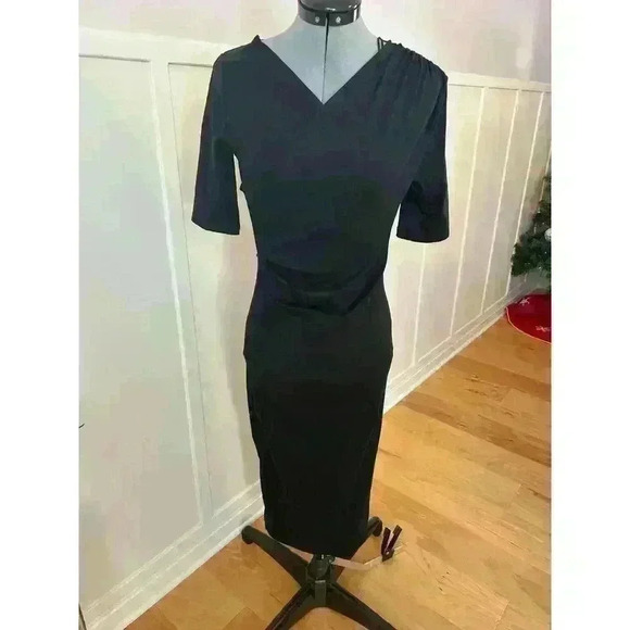 NEW Zara Maxi Wrap Dress size Medium - Picture 1 of 6